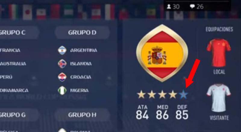 España pierde una estrella en FIFA 18 Por los malos resultados