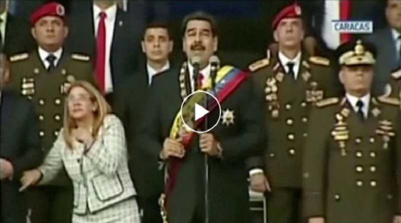 El supuesto atentado contra Maduro no fue más que el pedo de uno de los militares del desfile
