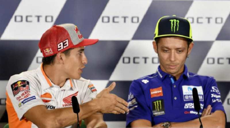 Rossi dice que no hará las paces con Marquez hasta que le deje ganar