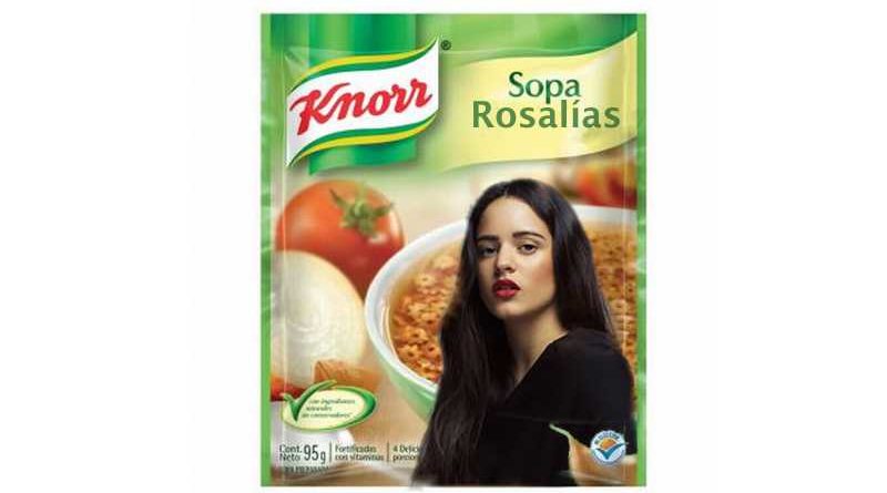 Rosalía firma Knorr para aparecer en la sopa