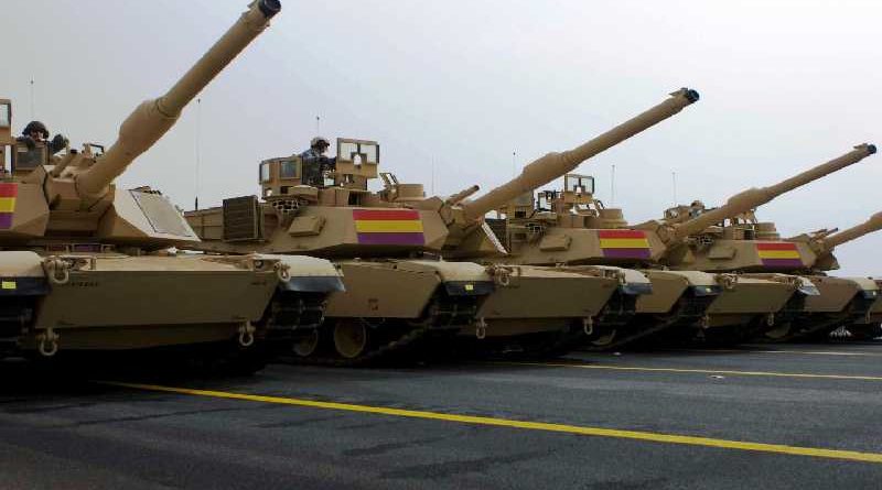 Defensa devuelve 75 tanques porque venían con la bandera republicana