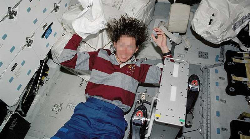 Una astronauta rusa da a luz en la Estación Espacial Internacional