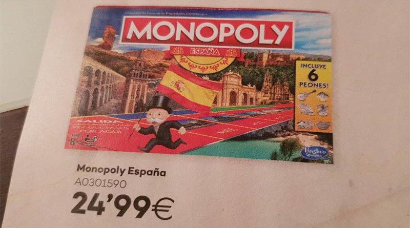Pareja catalana castiga un mes a su hijo por pedir a los Reyes el Monopoly de España